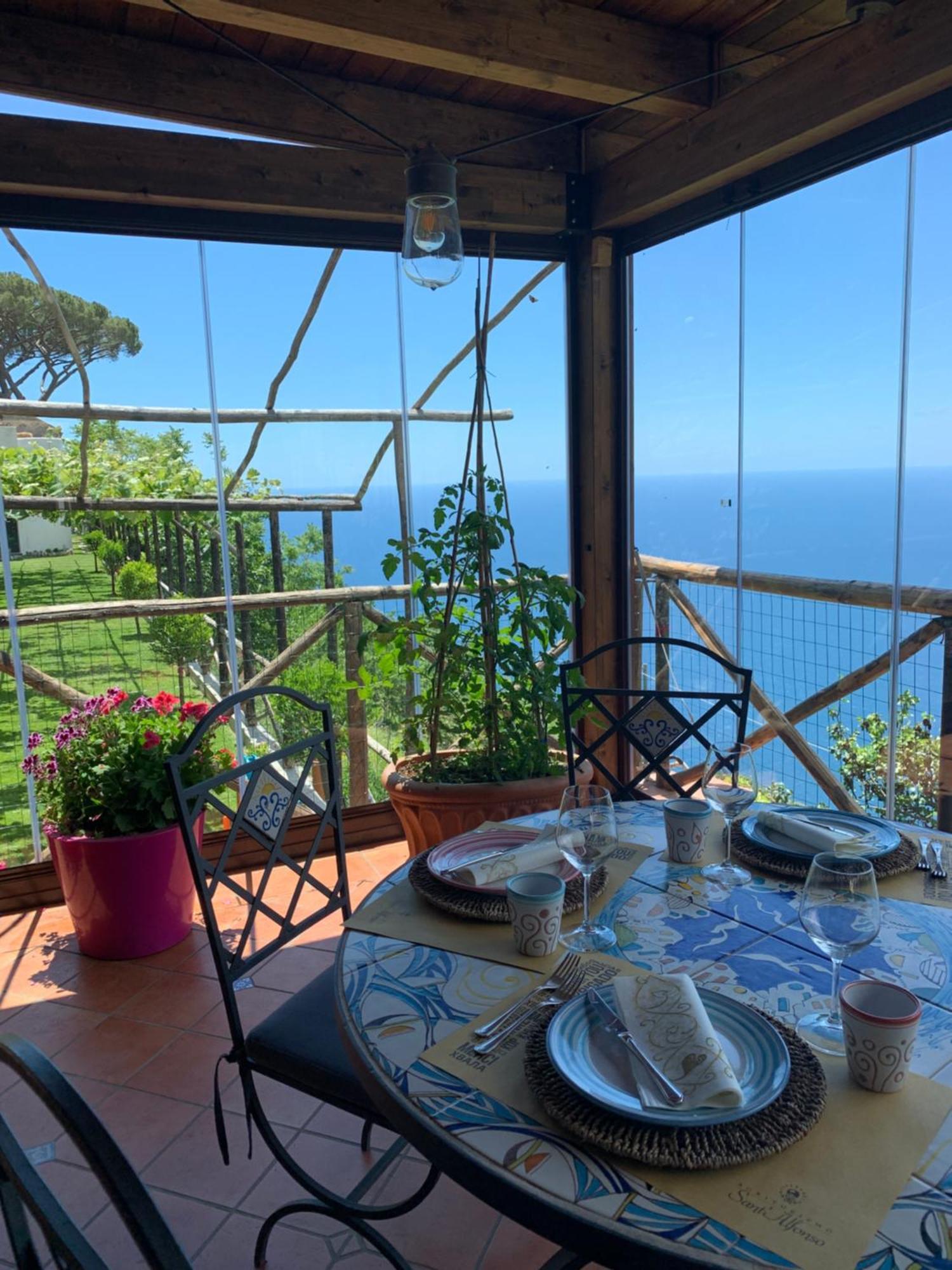 Agriturismo Sant'Alfonso ฟูโรเร ภายนอก รูปภาพ